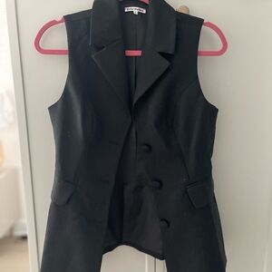 Reformation Black Vest